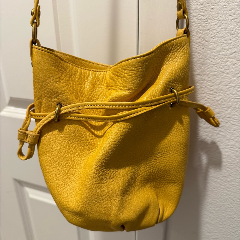 HOBO Mustard Yellow Crossbody Bag
